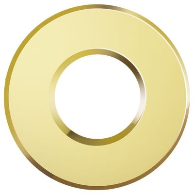 Brass Magnetic Bezel for Firestay CCT 3 Way Selectable Colour Switch Center Tilt LED Downlight
