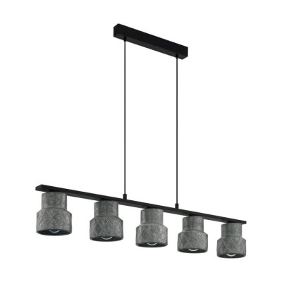 Pendant Light Steel Black / Steel Zinc-plated - HILCOTT