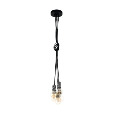 Pendant Light Steel Black / Film Black, White - COULSDON