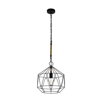 Pendant Light Steel Black - COTTINGHAM