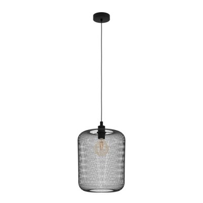 Pendant Light Steel Black - WRINGTON