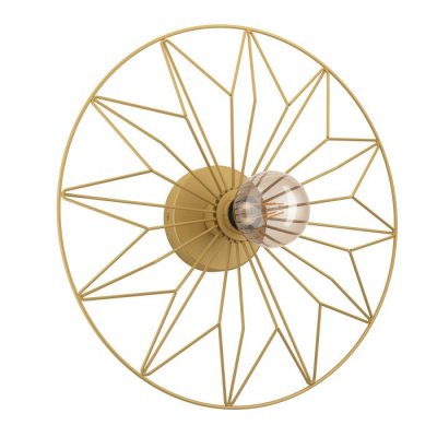 Wall / Ceiling Light Steel Gold - CASTANUELO