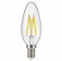 LED Filament Candle E14 (SES) 470lm 4W 2,700K (Warm White), Box Of 1