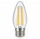 Eveready LED Filament Candle E27 (ES) 470lm 4W 2,700K (Warm White), Box Of 1