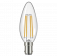 Eveready LED Filament Candle B15 (SBC) 470lm 4W 2,700K (Warm White), Box Of 2