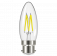 LED Filament Candle B22 (BC) 470lm 5W 2,700K (Warm White) Dimmable, Box Of 1