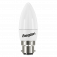 LED Candle B22 (BC) 470lm 4.9W 3,000K (Warm White), Box Of 4