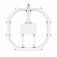 LED Retrofit Replacement For Fluorescent DD Lamps With Magnetic Ballast