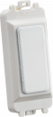 Blank grid module - matt white