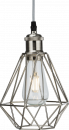 Pendant Cage - Brushed Chrome