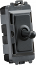 20AX 1G 2-way SP Grid Toggle Switch - anthracite