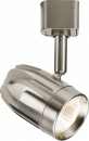 230V 9W LED Track Spotlight Brushed Chrome - 3000K