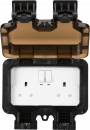 Smart IP66 13A 2G Outdoor Socket